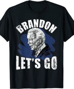 Biden Let's Go Brandon Conservative Anti Liberal US Unisex T-Shirt