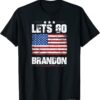 T-Shirt Anti Biden Imeach 46 ,Let's Go Brandon #FJB Chant 2021
