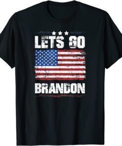 T-Shirt Anti Biden Imeach 46 ,Let's Go Brandon #FJB Chant 2021