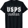 T-Shirt USPS Carrier Distressed Vintage Design