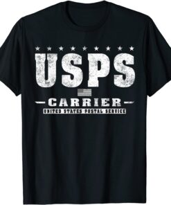 T-Shirt USPS Carrier Distressed Vintage Design