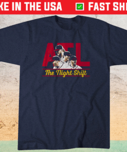 Atlanta Baseball Night Shift Bullpen Shirt