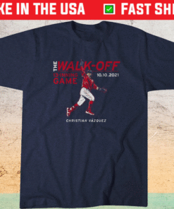 Christian Vazquez The Walk-Off Shirt