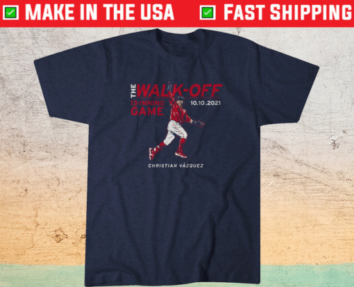 Christian Vazquez The Walk-Off Shirt