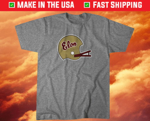 Elon Football 1980 Helmet Shirt