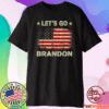 Let's Go Brandon American Flag Impeach Biden Shirt