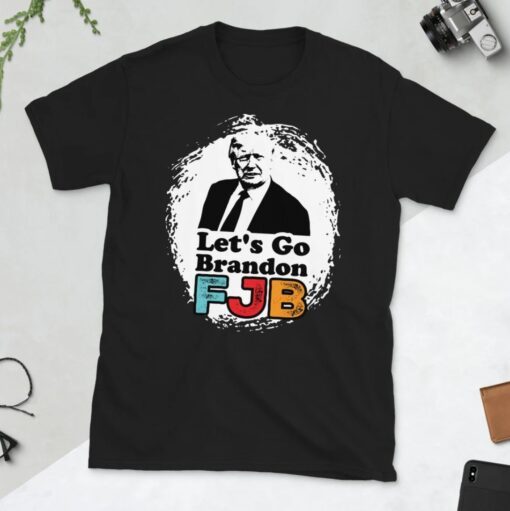 Vintage Let's Go Brandon FJB Donald Trump Shirt