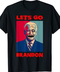 Let's Go Brandon Horror Funny Halloween Shirt