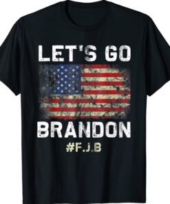 Buy Let's Go Brandon US Flag Shirt