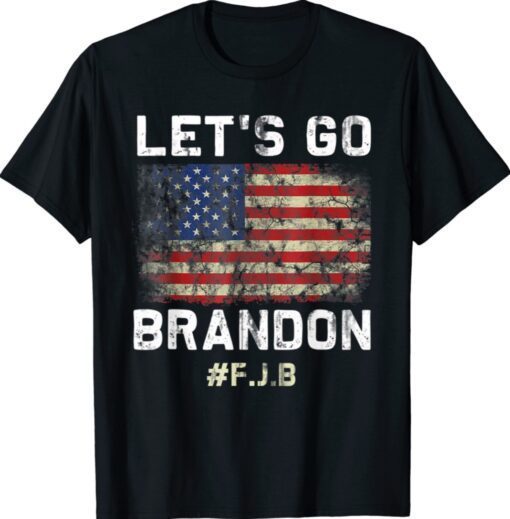 Buy Let's Go Brandon US Flag Shirt