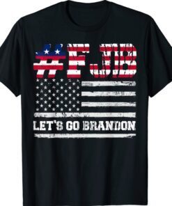 FJB Let's Go Brandon United States Flag Shirt