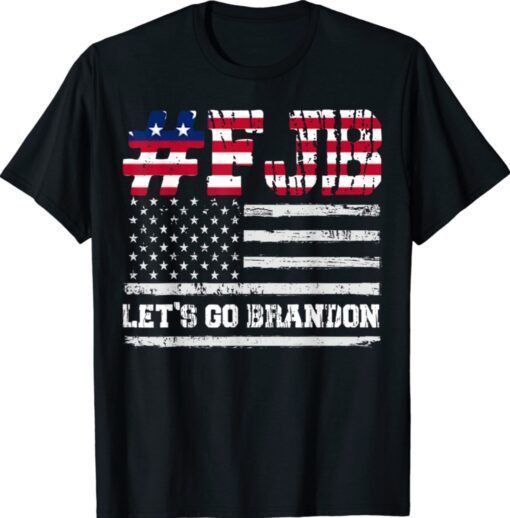 FJB Let's Go Brandon United States Flag Shirt