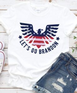 Let's Go Brandon Unisex T-Shirt, Awakened Patriot, Conservative Shirt, Republican Shirt, Republican Gifts, USA eagle