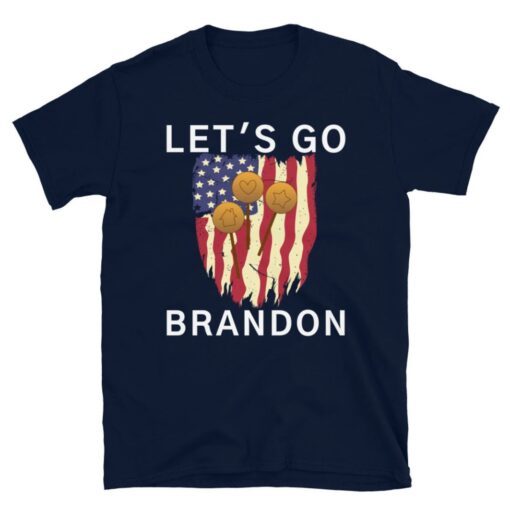 Let's Go Brandon American Dalgona Game Shield Flag Shirt