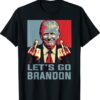 Trump Middle Finger Biden Let's Go Brandon Shirt