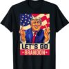 Trump Middle Finger Biden Let's Go Brandon Vote Trump Shirt