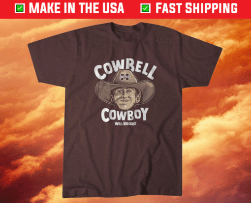 Will Rogers Cowbell Cowboy Shirt