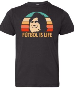 Ted Lasso AFC Richmond Dani Rojas Futbol is Life Rainbow Silhouette Shirt