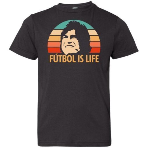 Ted Lasso AFC Richmond Dani Rojas Futbol is Life Rainbow Silhouette Shirt