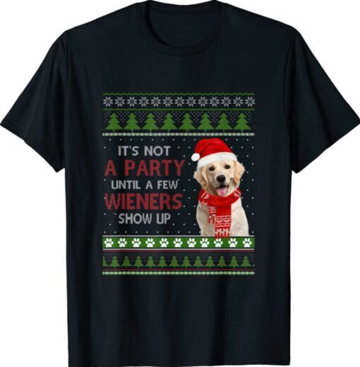 Merry Weiner Christmas Dog Xmas Shirt