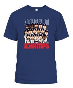 Atlanta Braves 2021 World Series Champions Roster Shirt