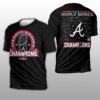 Atlanta Braves World Series Champions Signature Roster 2021 Shirt