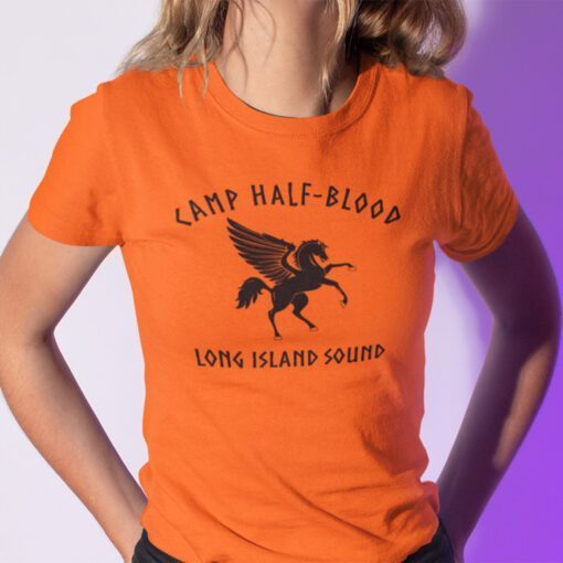 Camp Half Blood Percy Jackson Halfblood Greek T-Shirt