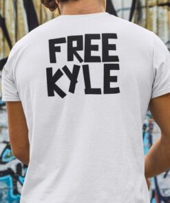Free Kyle Rittenhouse On Back Shirt