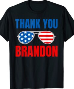 American Flag Thank You Brandon T-Shirt