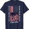 Desantis Trump Ron Don 2024 Flamingo Flag Election Shirt