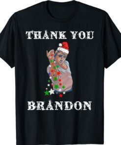 Funny Thank You Brandon Trump Christmas Shirt