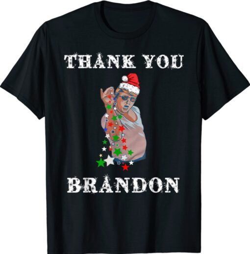 Funny Thank You Brandon Trump Christmas Shirt