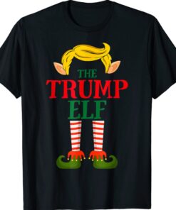 The Trump Elf Group Matching Family Christmas Gifts Shirt