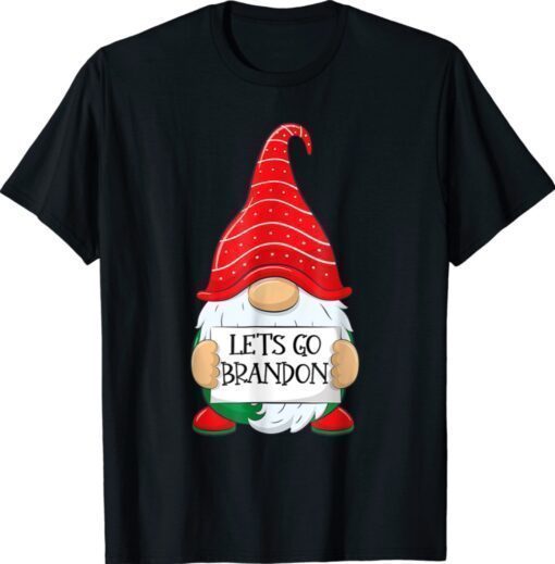 Christmas Gnome Let's Go Brandon Shirt