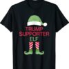 The Trump Supporter Elf Funny Family Christmas Shirt