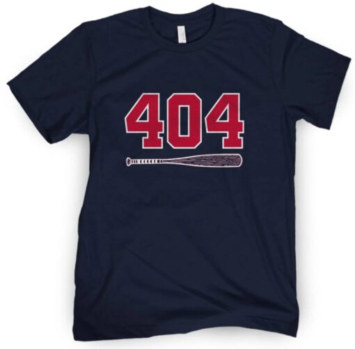 404 Bat ATL Champs 2021 Shirt