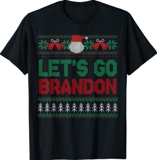 Anti Biden Let's Go Brandon Christmas Xmas Shirt