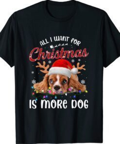 All I Want For Christmas Is More Dog T-Shirt