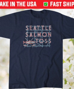 Seattle Salmon Toss Seattle Hockey Shirt