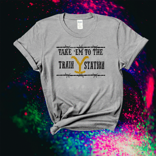 Take 'Em To The Train Station Christmas T-Shirt