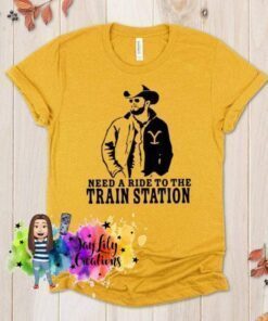 Need a ride to the train station Rip Yellowstone Shirt