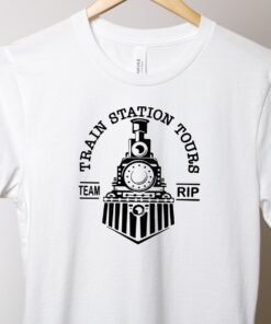 Yellowstone Train Station Tours Team RIP Shirt