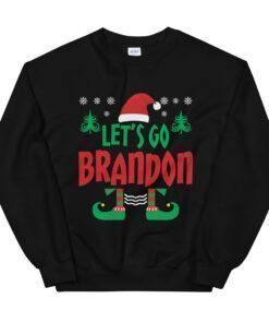 Let's Go Brandon Elf Sweatshirt, Lets go brandon christmas shirt, Fjb Shirt, Conservative Shirt, Lets go Drandon Christmas Gift