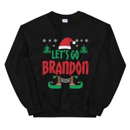 Let's Go Brandon Elf Sweatshirt, Lets go brandon christmas shirt, Fjb Shirt, Conservative Shirt, Lets go Drandon Christmas Gift