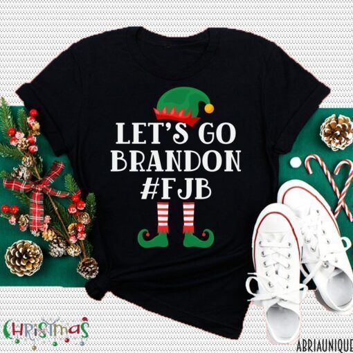 Funny Elf Let's Go Brandon Christmas Shirt, Elf Shirt, Fjb Shirt