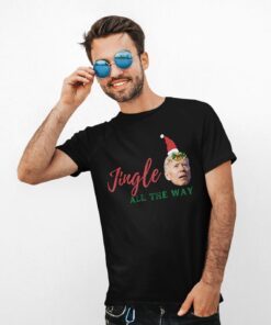 Jingle all the way funny Biden gag Christmas Shirt