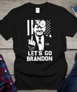 Let's Go Brandon T-shirt, Trump Flip Off Biden Tee, Donald Trump Shirt, Nascar Chant, Political, Joe Biden