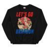 Let's go Brandon Christmas Santa Gorilla Smile Shirt