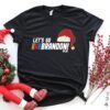 Let's Go Brandon Nascar Santa Hat Shirt