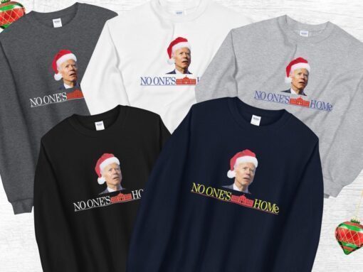 Biden Christmas Home Alone FJB Shirt